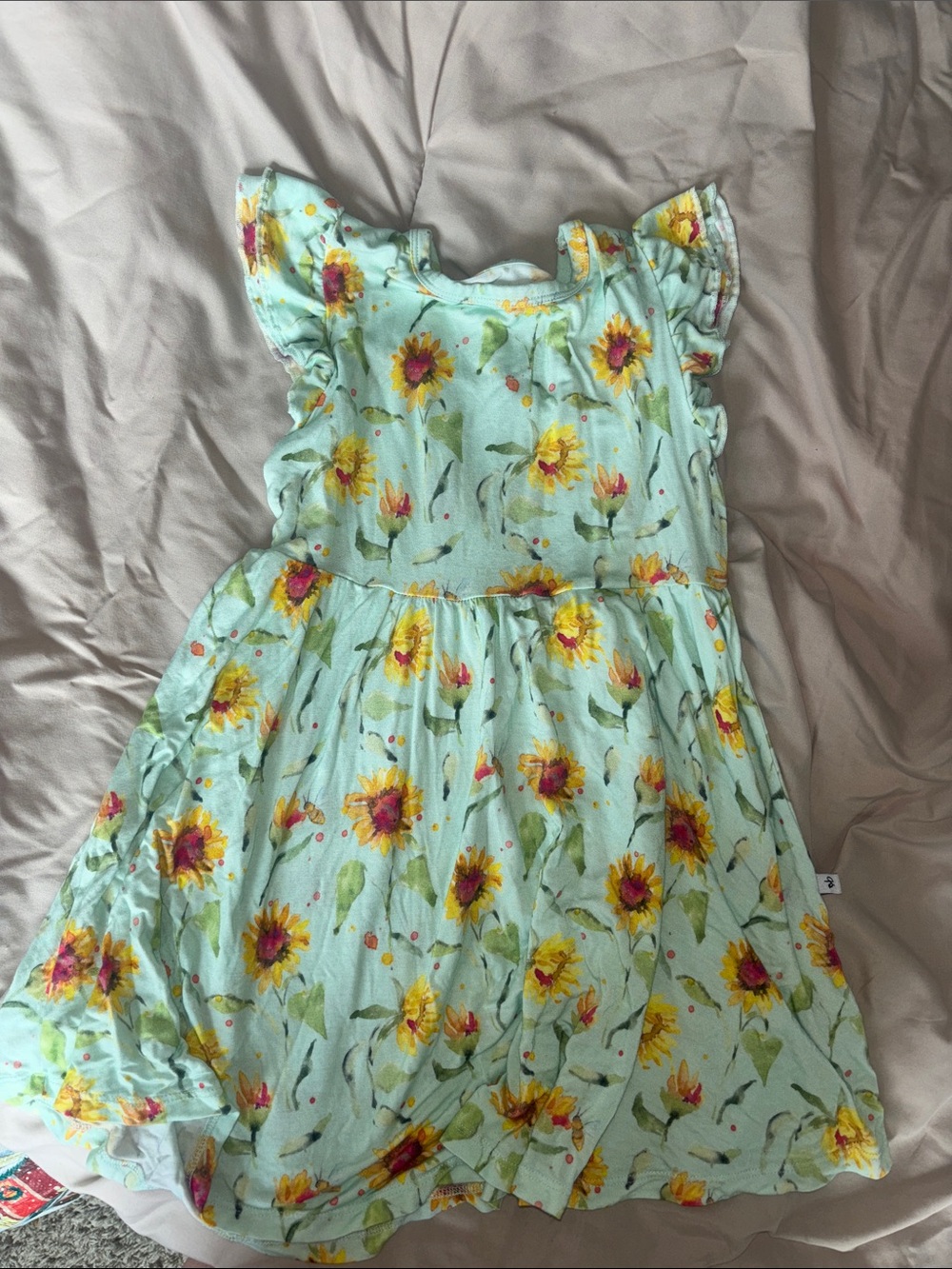 Birdie Bean Flower Dress (bamboo)